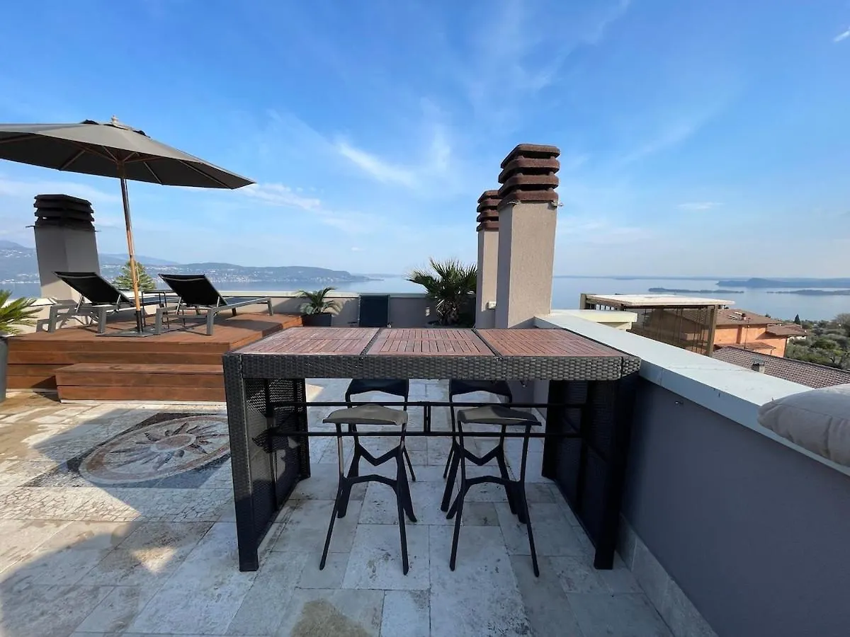 Deluxe Skylounge Design Apartment 360 Grad Lake View Toscolano Maderno