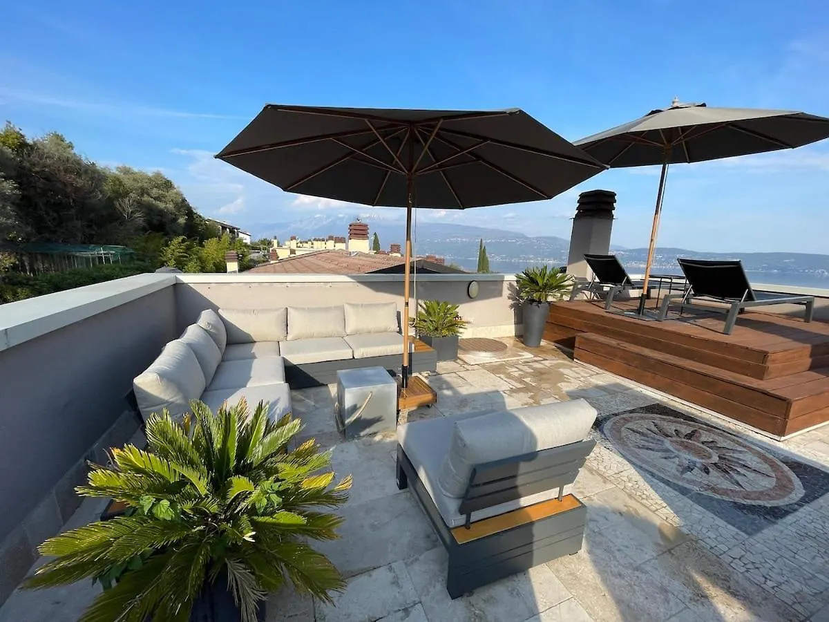 Deluxe Skylounge Design Apartment 360 Grad Lake View Toscolano Maderno